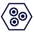 graphene-enchanced silicon oxide icon